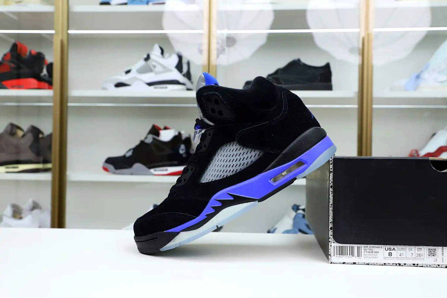 JORDAN RETRO 'RACER AIR AIR BLUE' Kimikick 5 JORDAN 0509